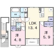 ヒカルサ所沢の間取り画像