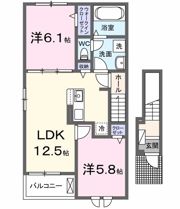 ヒルズ テラス Nの間取り画像