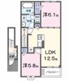 ヒルズ テラス Nの間取り画像
