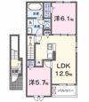 ヒルズ テラス Nの間取り画像