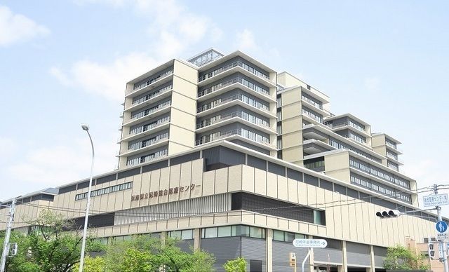 近くの兵庫県立尼崎総合医療センターまで750m（徒歩10分）