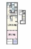 ベル オーブⅦの間取り画像