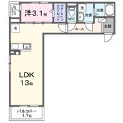 メゾン ド オラクルの間取り画像