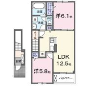 グランメゾンBONの間取り画像