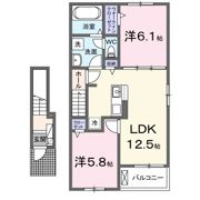 グランメゾンBONの間取り画像