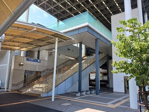 近くのJR北長瀬駅まで650m(徒歩9分)