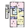 NIDO白い雲の間取り画像