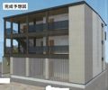 清原台3丁目アパートの外観