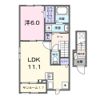 藤光町1丁目アパート Ⅰの間取り画像