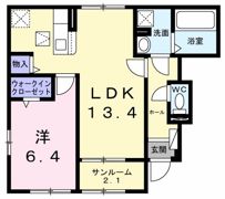 錦町1丁目アパート（028795001）の間取り画像