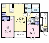 錦町1丁目アパート（028795001）の間取り画像