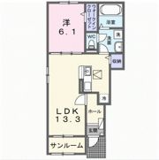 セレーノ・デル・ソーレⅠの間取り画像