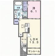 セレーノ・デル・ソーレⅡの間取り画像