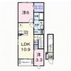 シエル西軽井沢Aの間取り画像