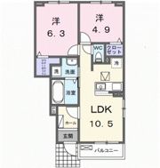 上辺見アパート（028807601）の間取り画像
