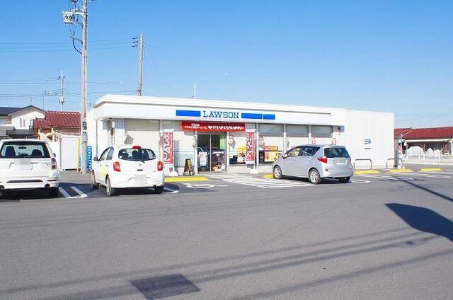 近くのローソン前橋幸塚店まで500m(徒歩7分)