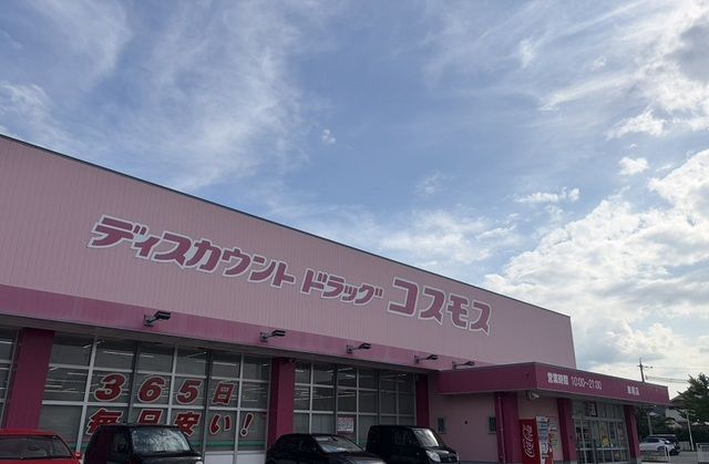 近くのコスモス車尾店まで1,300m(徒歩17分)