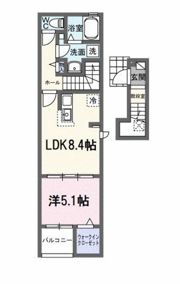 リバーウエスト中島の間取り画像