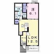 鳥羽町アパート（028838001）の間取り画像