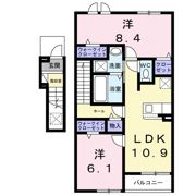 平山町アパート（028852901）の間取り画像