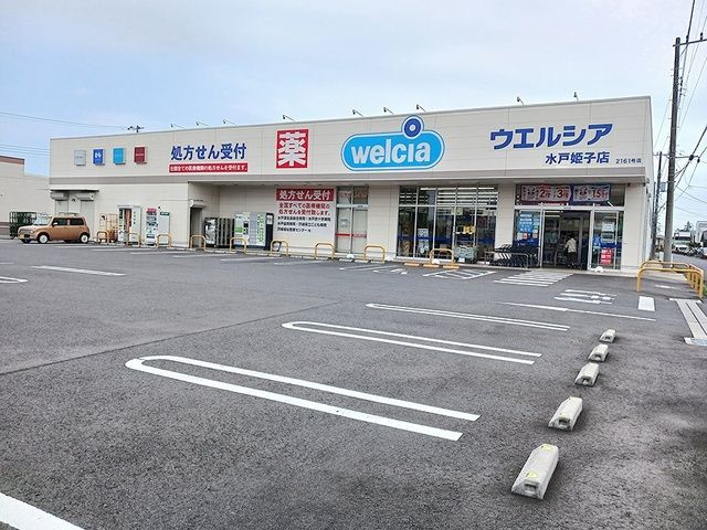 近くのウェルシア水戸姫子店まで864m(徒歩11分)