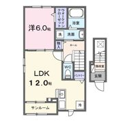 ラ・ミモーザの間取り画像