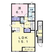 アヴニールの間取り画像