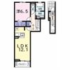 松ケ島1丁目アパートの間取り画像