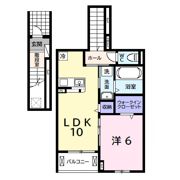 松ケ島1丁目アパートの間取り画像