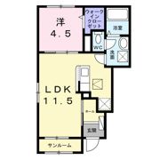 ディオース須走Ⅱの間取り画像