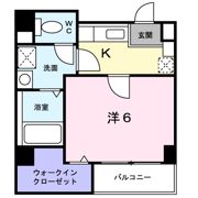 ニューフォーユータナキの間取り画像