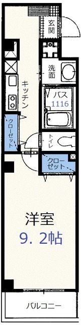 メゾン ド リーフの間取り画像