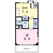 エクセレントコーポヤマグチの間取り画像