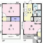 サンモールMⅡの間取り画像
