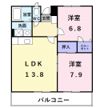 角谷フラットの間取り画像