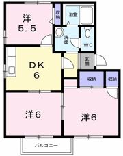 コモ・レ・バAの間取り画像