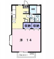マウントリヴァCの間取り画像