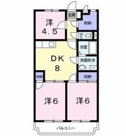 マンションウェルズの間取り画像