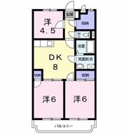 マンションウェルズの間取り画像