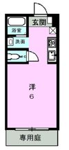 コーポスバルの間取り画像