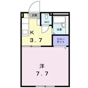 清水ハイツの間取り画像