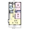 クレセールヴァンブの間取り画像