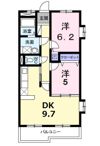 クレセールヴァンブの間取り画像