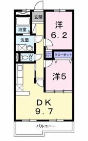 クレセールヴァンブの間取り画像