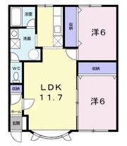 PARK喜多川Dの間取り画像