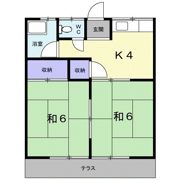 第1五橋苑の間取り画像