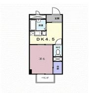 サクセスタウン岸岡 Bの間取り画像