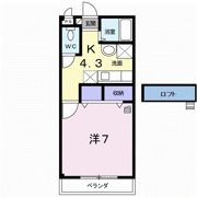 アゼリア HAGA Aの間取り画像