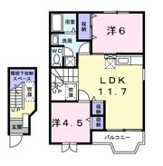 ドリーム21 Cの間取り画像