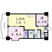 レポサール弥勒寺の間取り画像